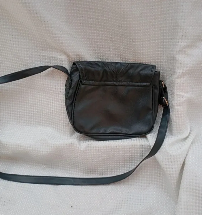 Sac Ted Lapidus noir élégant - Vintage - photo numéro 2