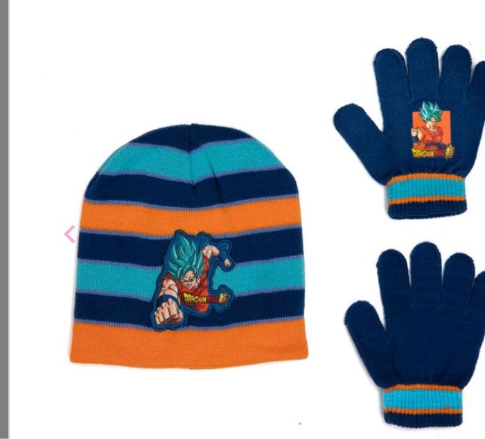 Bonnets gants TAILLE UNIQUE barbie rose  fille  enfants  et  Bonnets gants  ensemble pat patrouille  garçons et dragon ball z et spider man - photo numéro 5