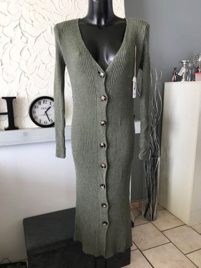 Robe pull ou gilet long neuf