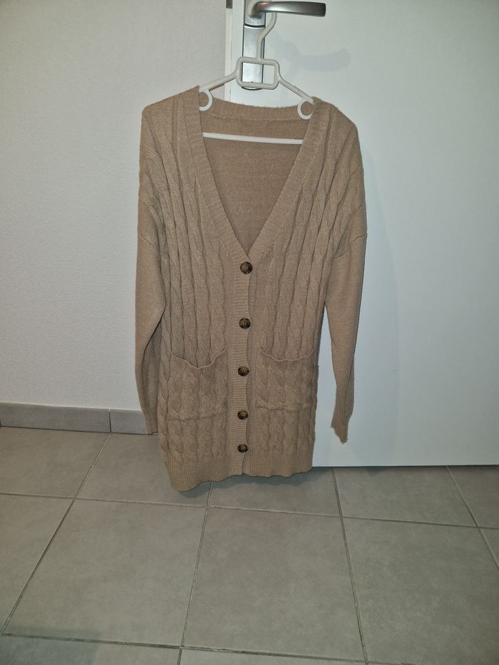 Cardigans beige - photo numéro 2