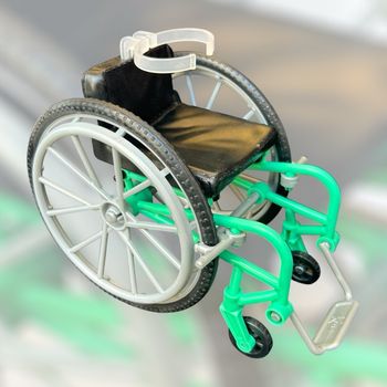 Fauteuil roulant Barbie Ken Mattel