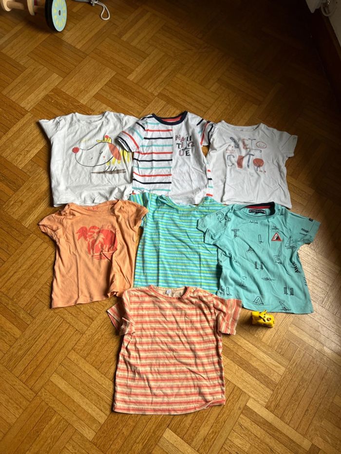 Lot 7 t-shirt 2 / 3 ans