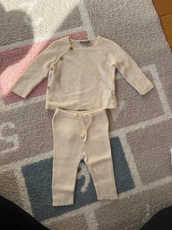 Ensemble boutchou beige 3M