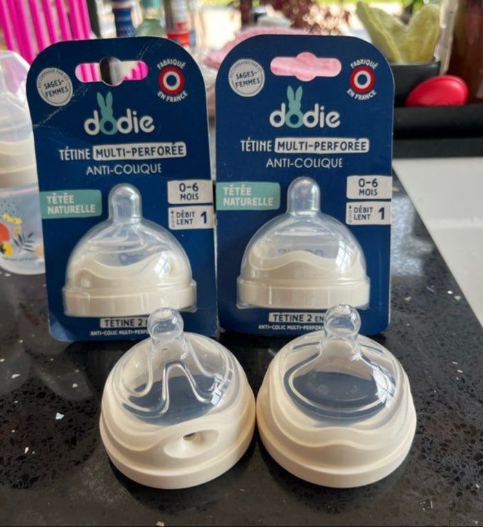 Lot Biberons Dodie anti colliques - photo numéro 3