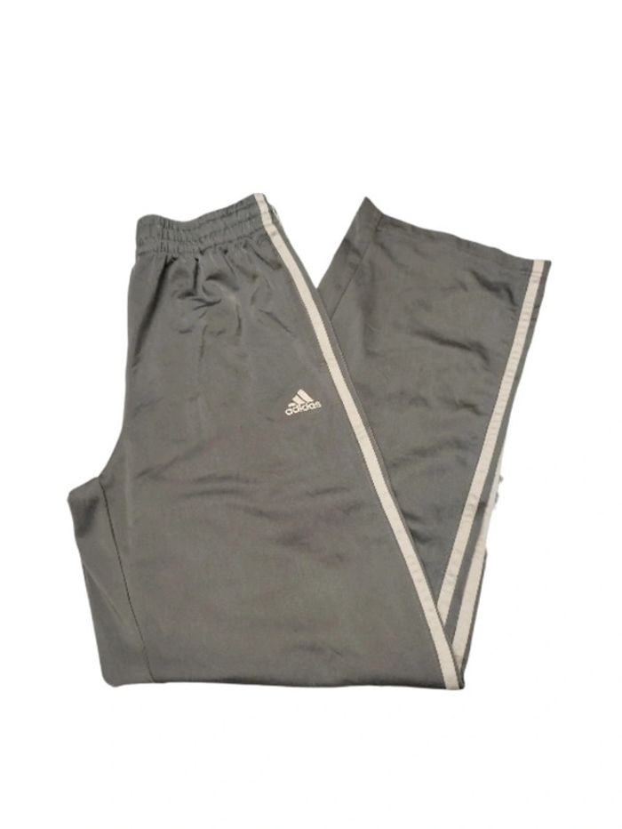 Jogging gris vintage - Adidas - L kids