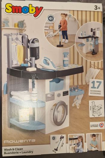 Smoby - Rowenta - Buanderie enfant