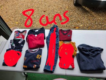 Lot garçon 8ans