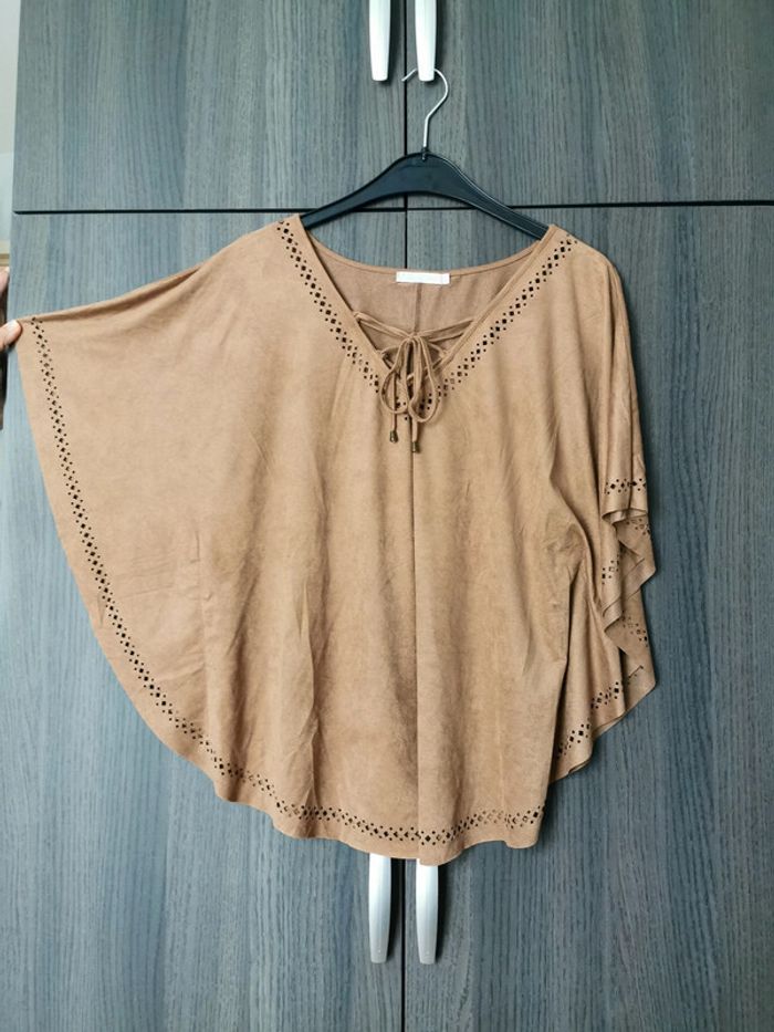 Blouse marron - photo numéro 2