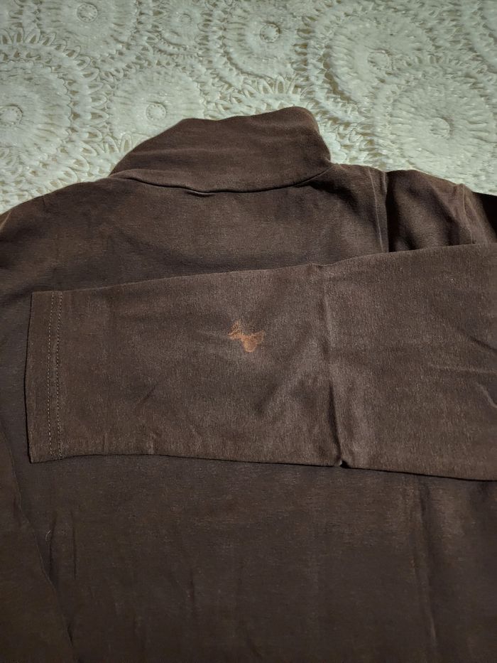 Col roulé marron - photo numéro 4