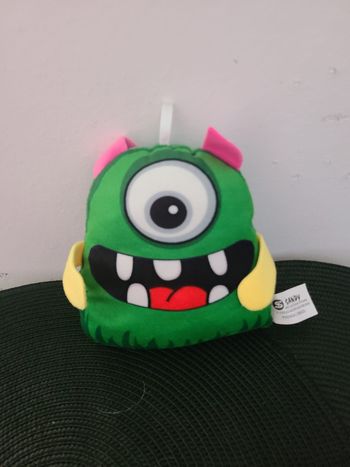 doudou monstre martien vert sandy