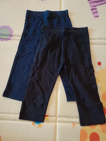 Lot leggings courts 5 ans