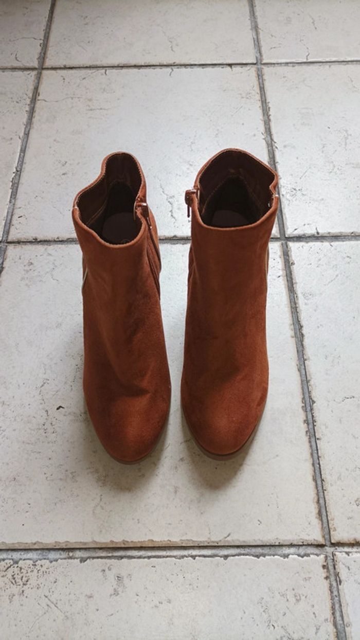 Bottines femme marron - photo numéro 6