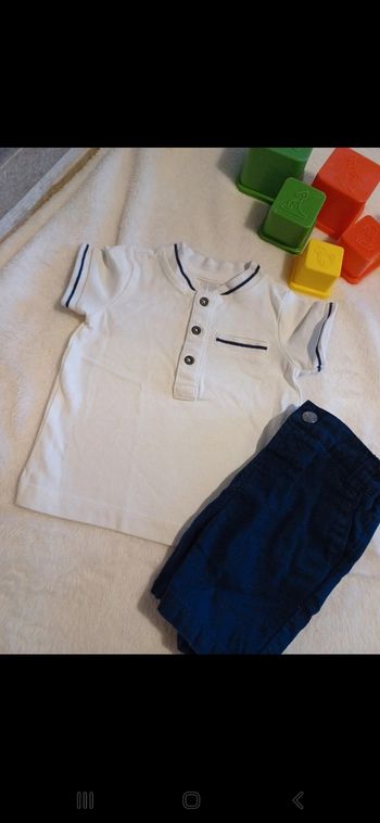 Ensemble bébé taille 6 mois