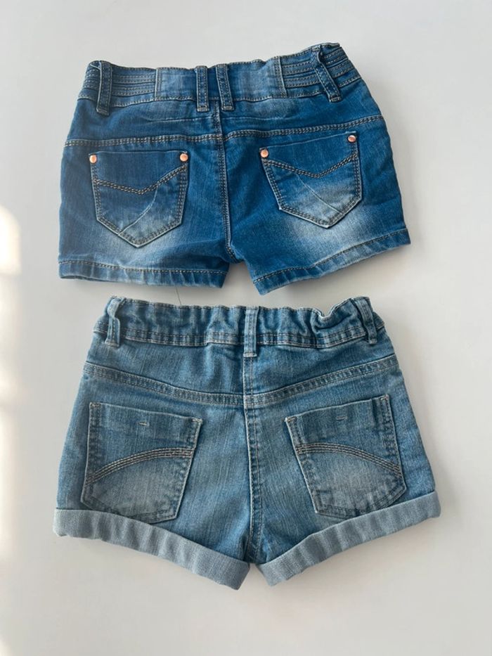 Lot 2 shorts en jeans Kiabi 8 ans - photo numéro 2