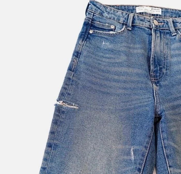Jean Femme Taille Haute Stradivarius Taille S 36 - photo numéro 3