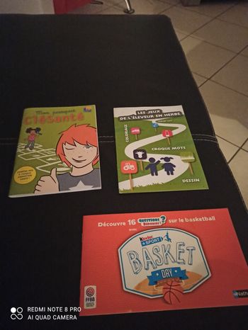 Lot de 3 livrets sur la santé