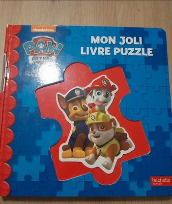 Mon joli livre puzzle Pat Patrouille