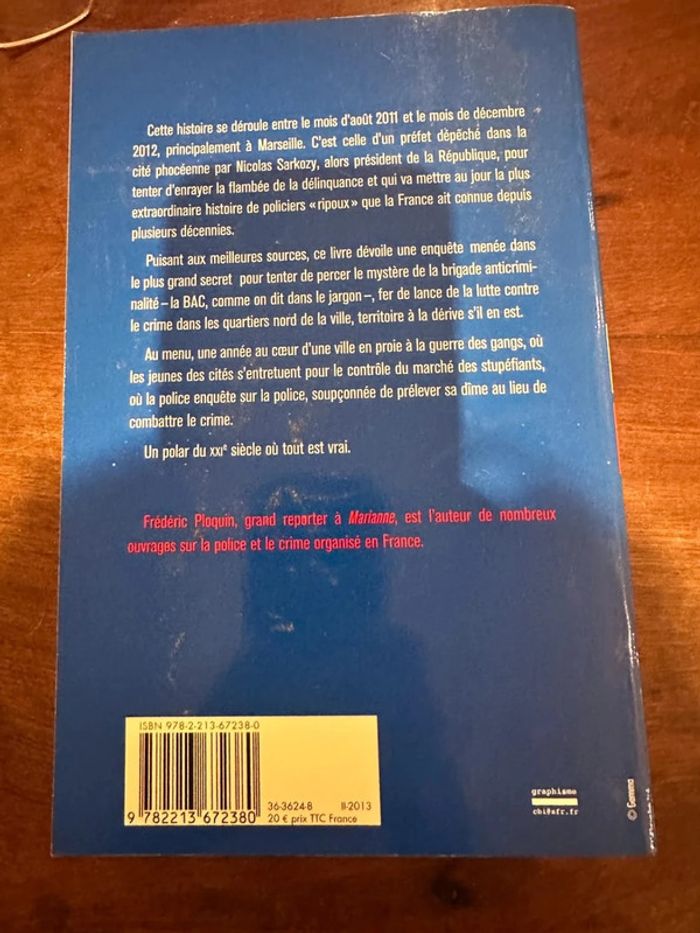 Livre « Vol au dessus d’un nid de ripoux » - photo numéro 2