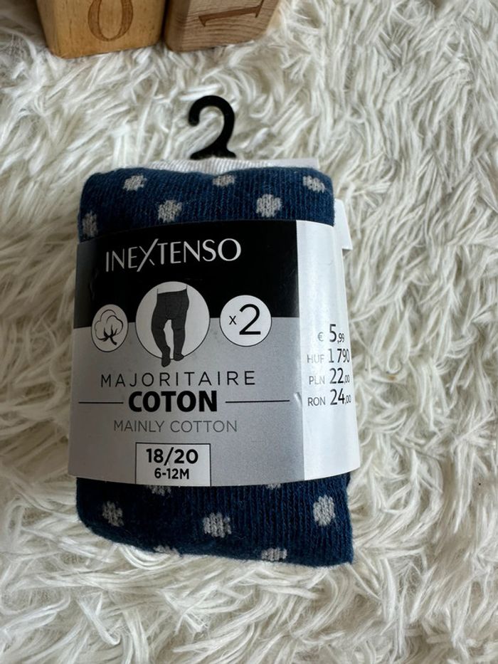 Lot de 2 paires de collants in extenso taille 18-20 - photo numéro 4