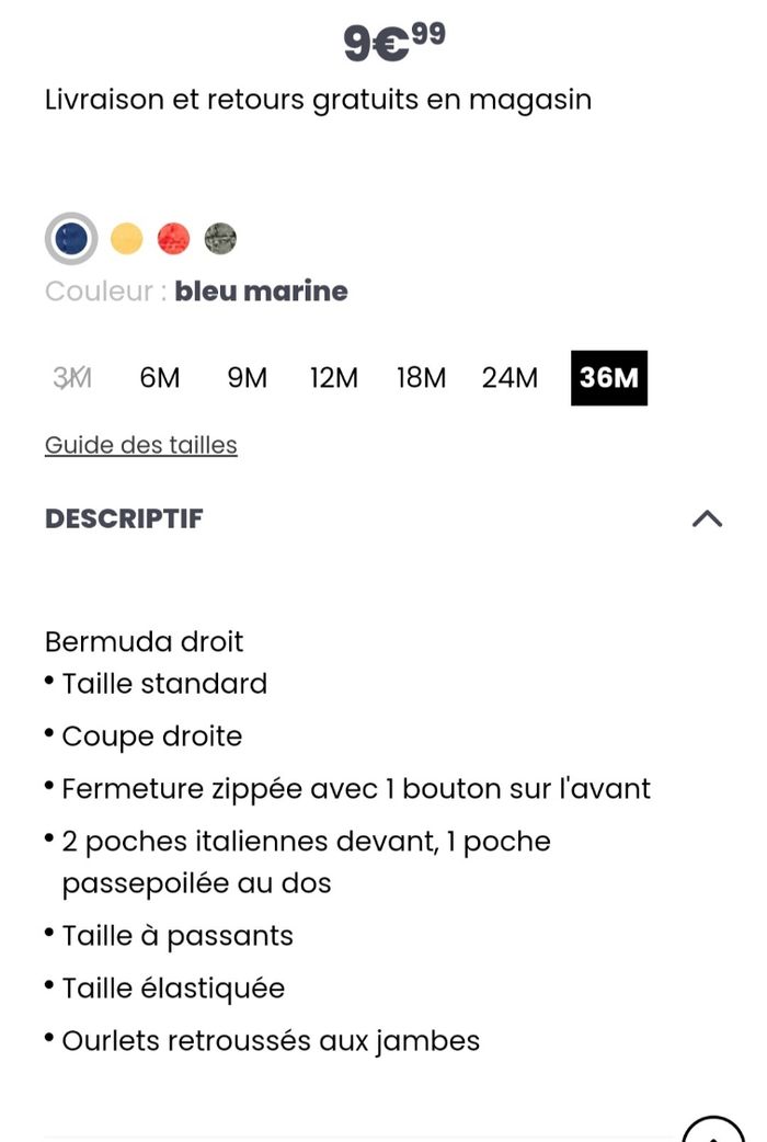 Short 18 mois - photo numéro 5