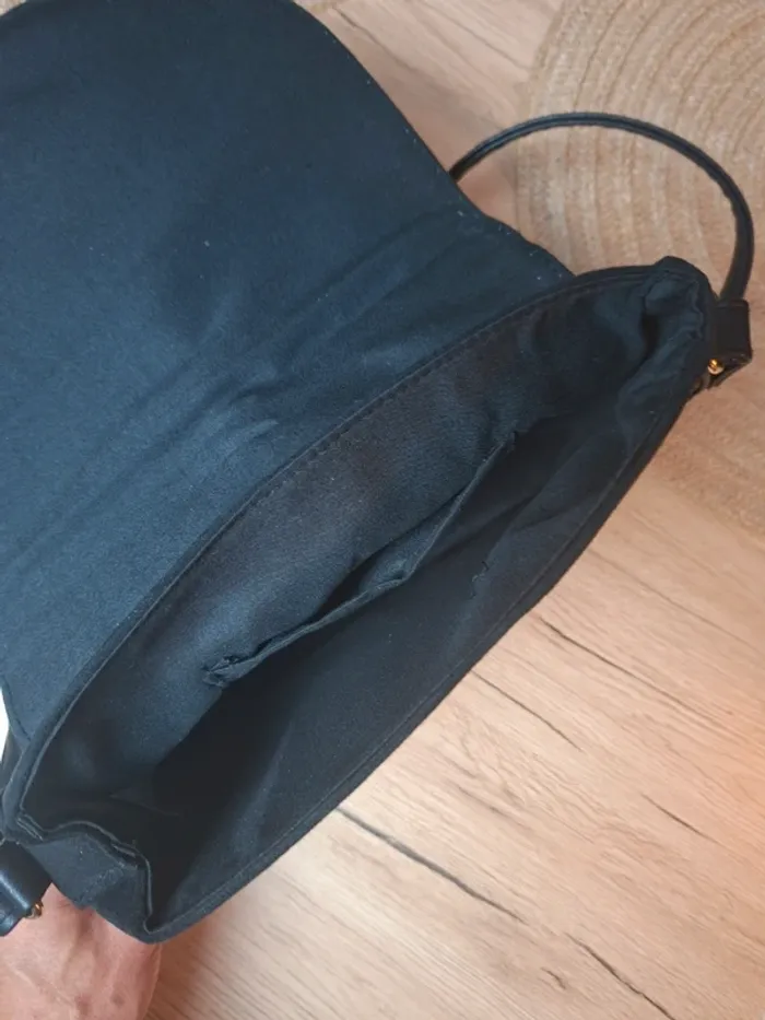 Sac bandoulière Manoukian noir – style chic et pratique - photo numéro 8