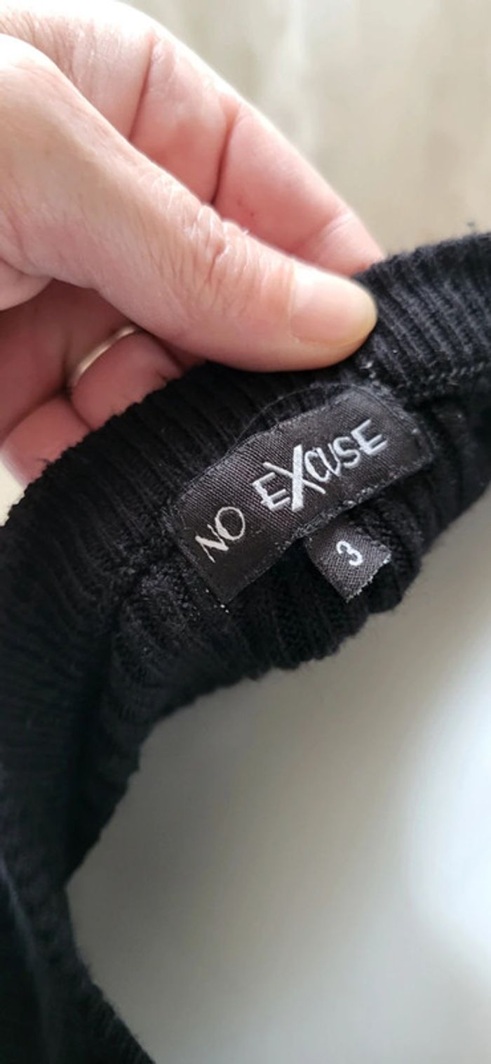 Pull fin noir taille 3 - photo numéro 4