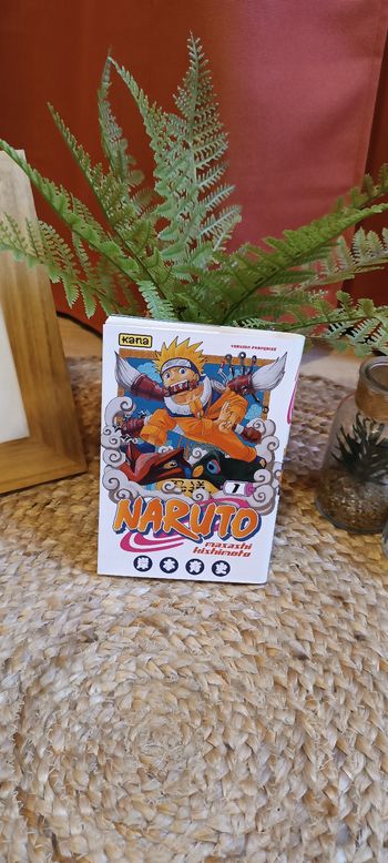 Livre manga Naruto n°1