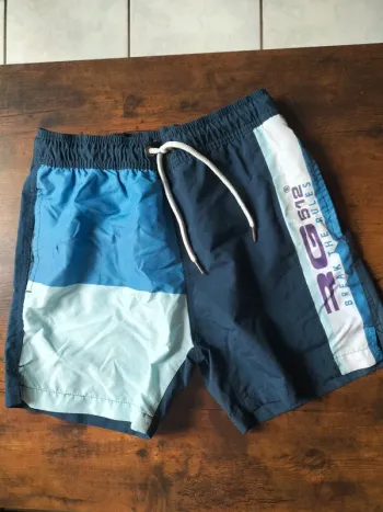 Short de bain tricolore