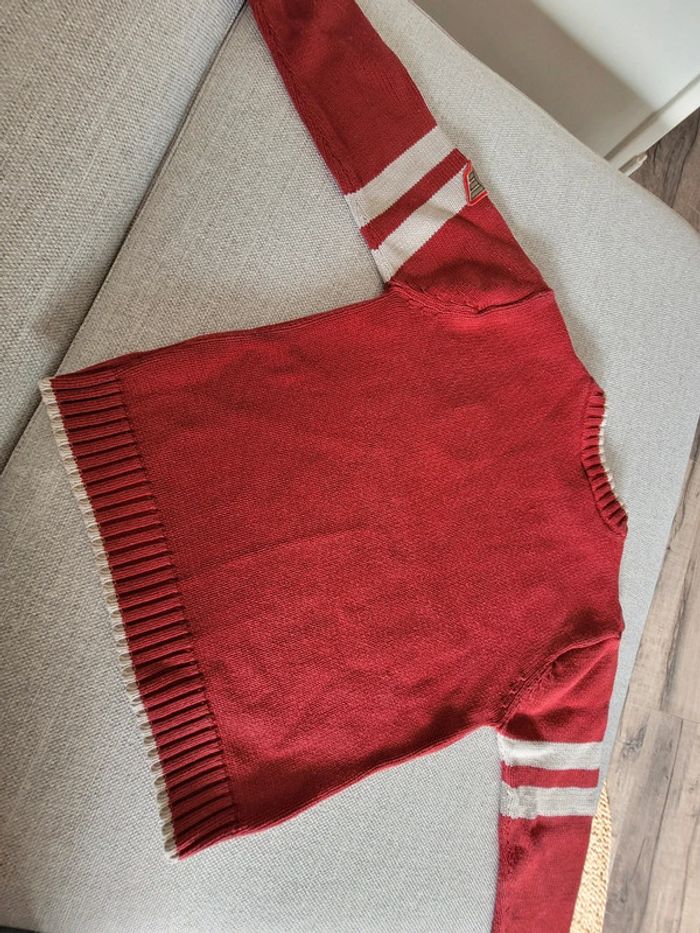 Pull rouge - photo numéro 3