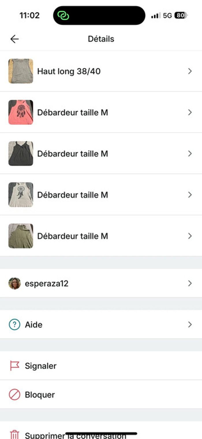Lot réservé