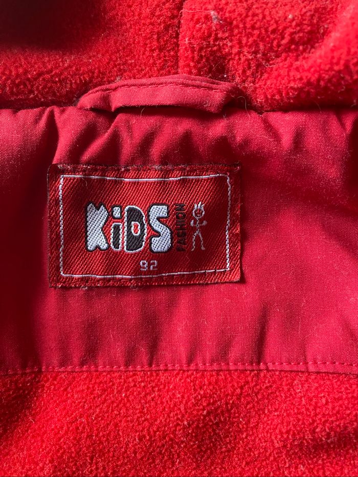 Manteau Rouge kids Fashion 92 cm - photo numéro 4