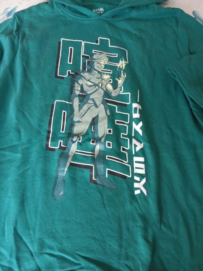 Sweat vert t s - photo numéro 2