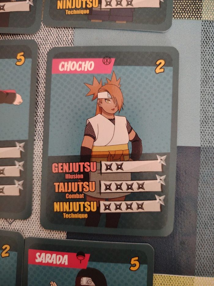 Lot cartes Boruto et pochette Naruto - photo numéro 7