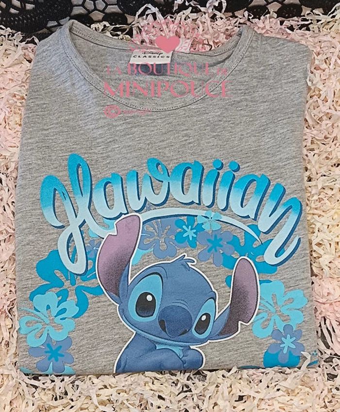 T-shirt court pour enfant lilo et stitch