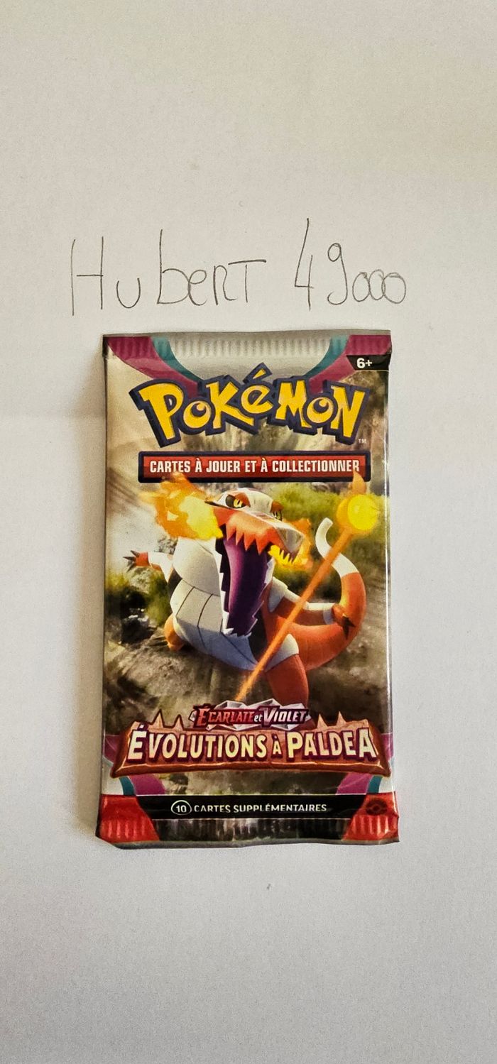 Booster évolutions a paldea