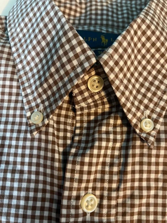 Chemise manches longues Ralph Lauren slim fit taille S - photo numéro 4