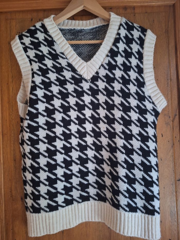 Pull sans manche vintage très bon état