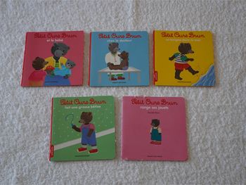 Lot de 5 livres "Petit Ours brun" pour petits enfants