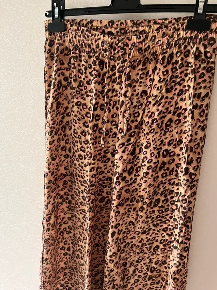 Pantalon fluide style léopard été - photo numéro 2