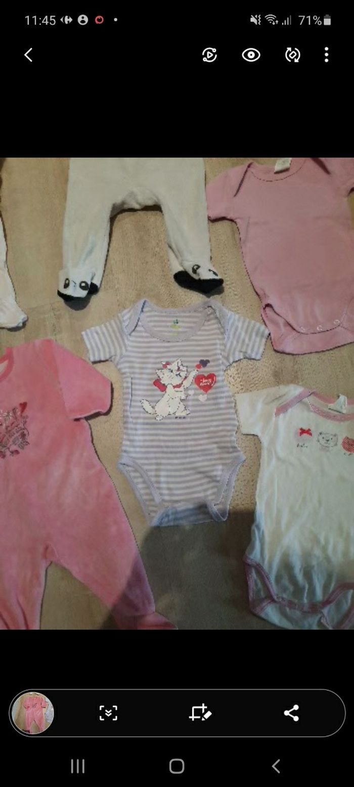 Lot de pyjamas et bodys neufs et tbe - photo numéro 5