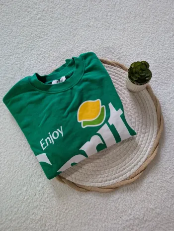 🍋 Sweat-shirt oversize "Sprite" - 3XS