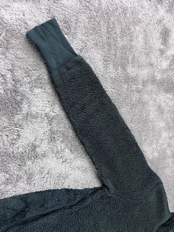 Pull sweat à capuche polaire Puma noir avec logo brodé Taille XS - photo numéro 11