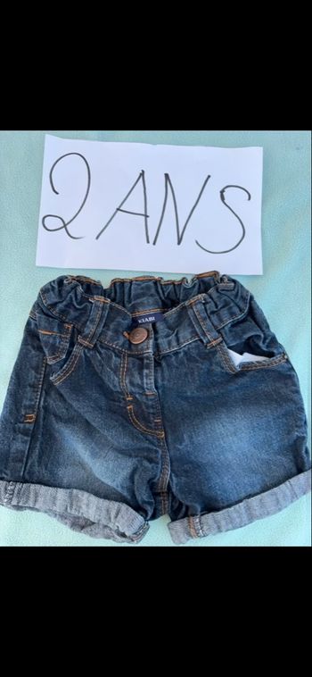 Short en jean Kiabi – Fille 2 ans