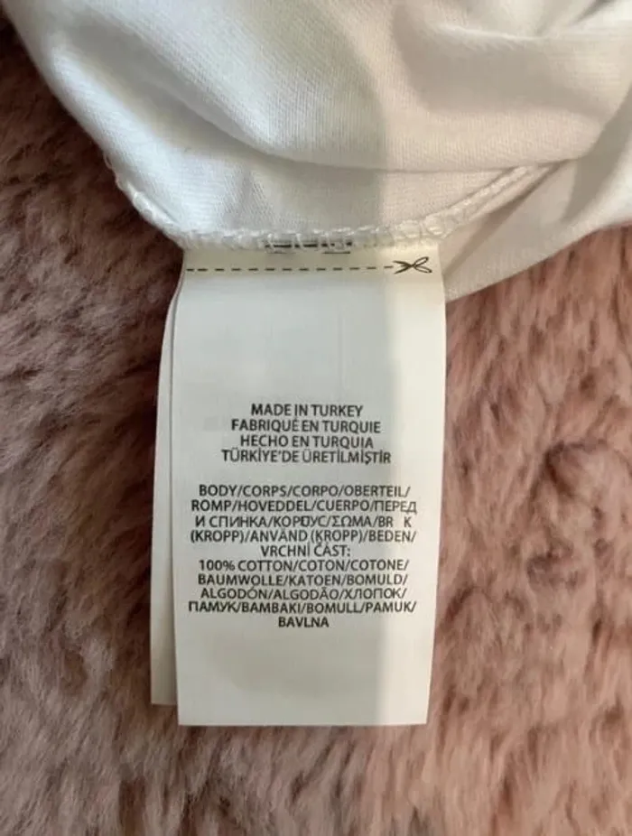 T-shirt blanc Ralph Lauren, taille S jamais porté - photo numéro 6