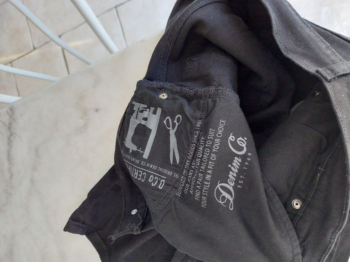 Bermuda Denim noir T36 - photo numéro 2