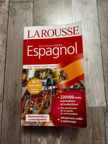 Dictionnaire de poche Espagnol