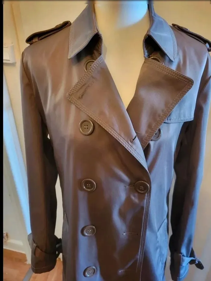 Trench imperméable marron Wangli - Taille XXL - photo numéro 5