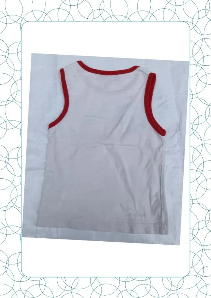 Tee shirt sans manche 9 mois Chevignon bébé - photo numéro 3