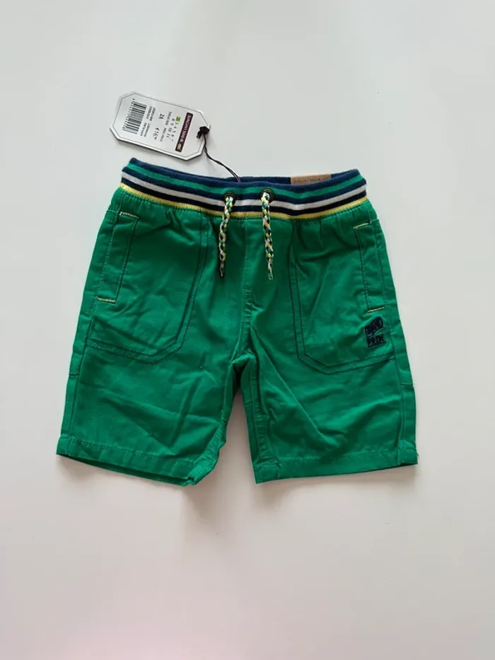 Short vert - 2 ans (92cm) - Sergent Major - neuf avec étiquette