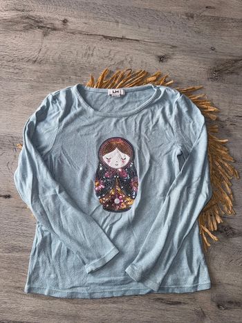 Pull avec sequins la halle 10 ans fille